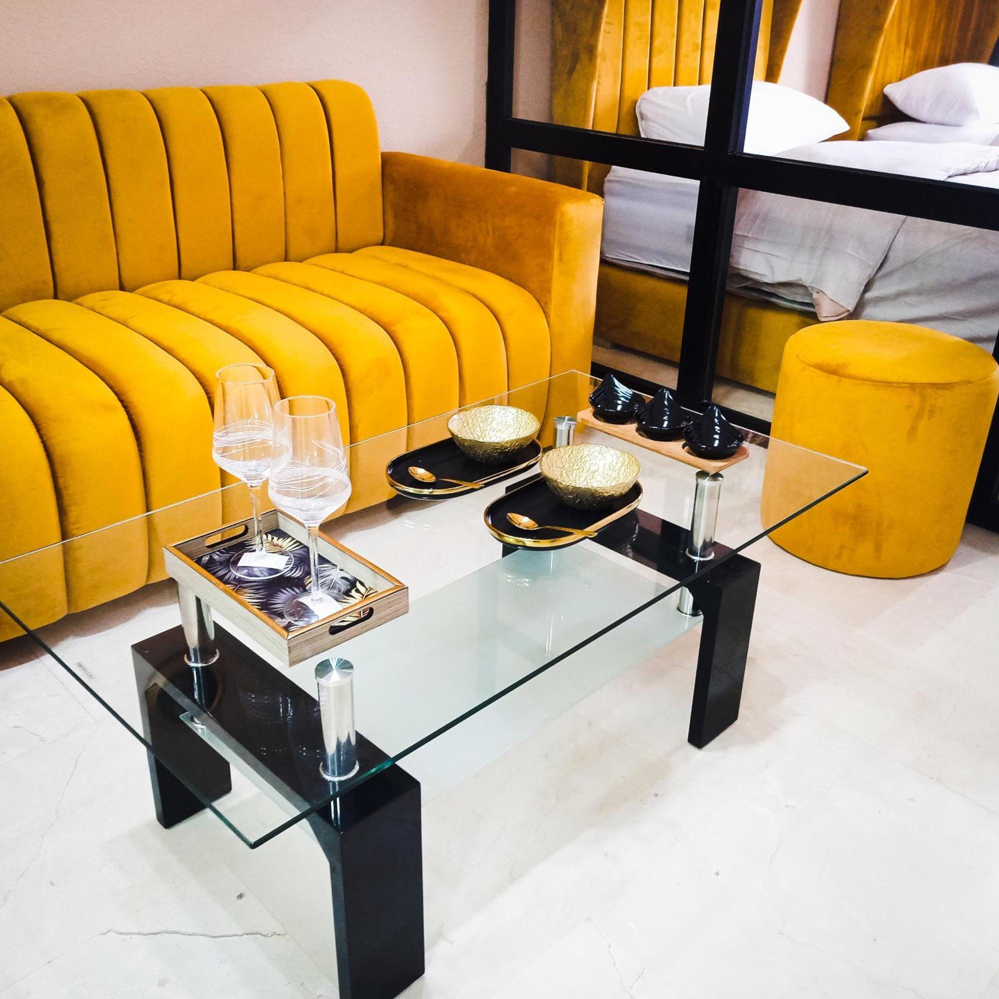Moderne Appartement Au Plein Centre-Ville En Face Hilton & La Gare De Train Tgv Avec Climatisation Танжер Екстер'єр фото